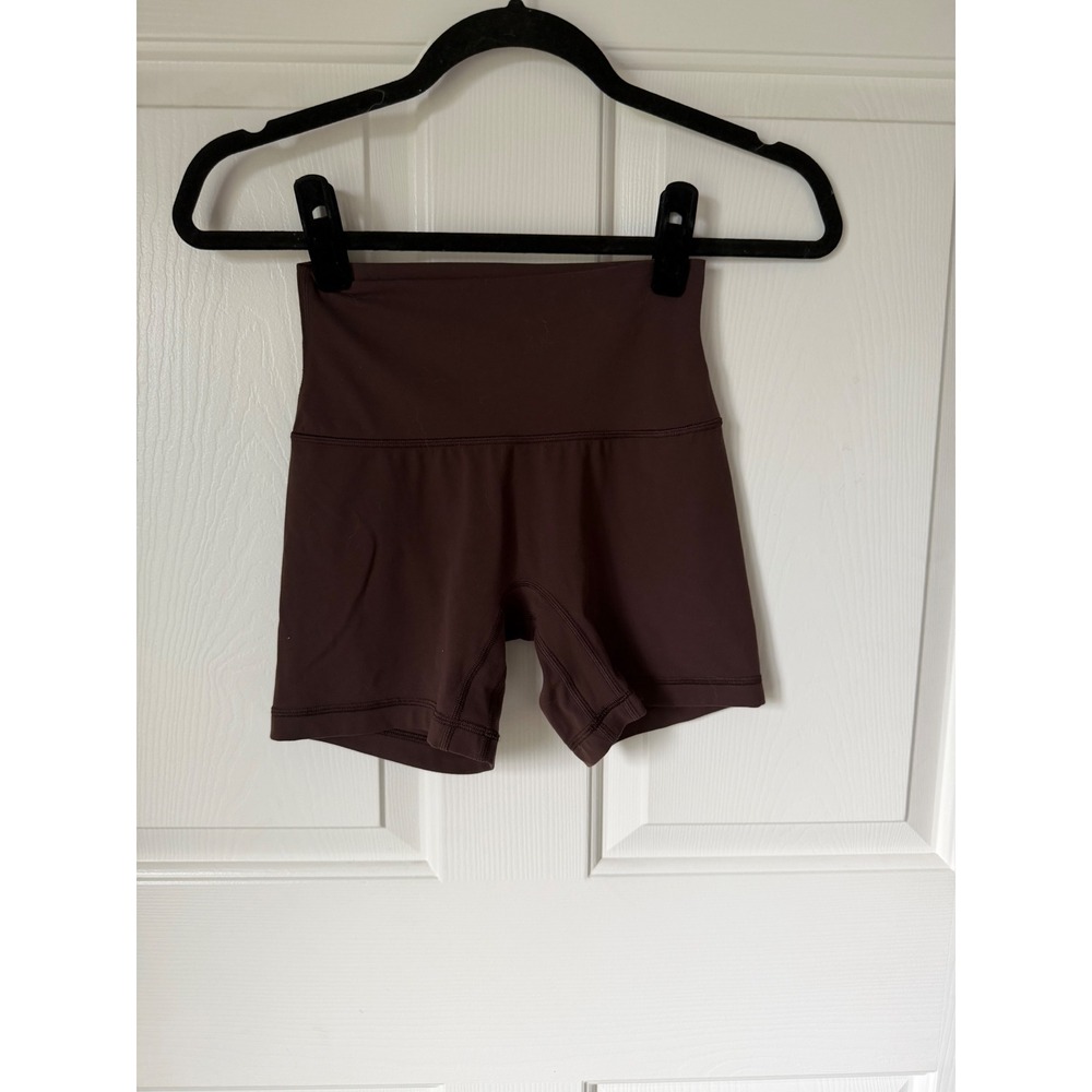 Aritzia Golden TnaButter High Waisted Shorts Brown Size 2